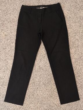 LOFT Black Slim Ponte Dress Pants